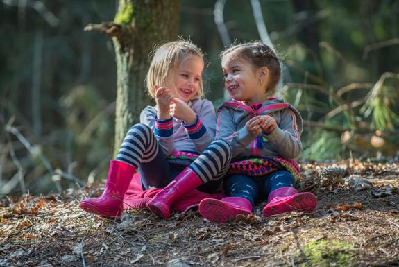 Mädchen im Wald | Résidence Wijngaerde